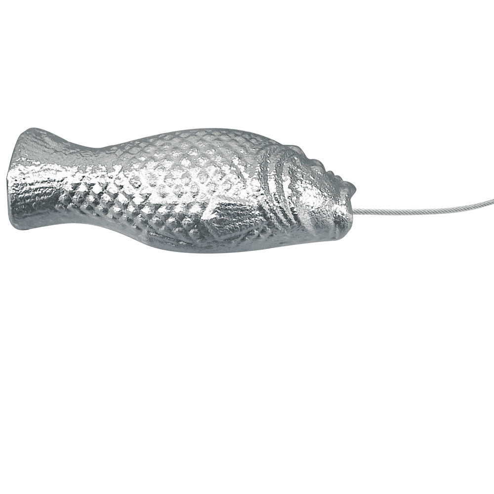 Tecnoseal Grouper Suspended Anode wCable  Clamp  Zinc 00630FISH