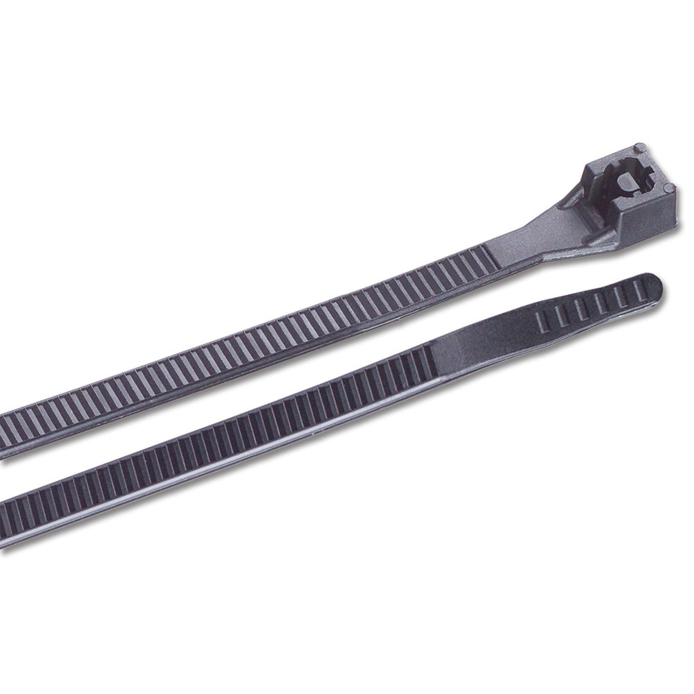 Ancor 6 UV Black Standard Cable Zip Ties  25 Pack 199248
