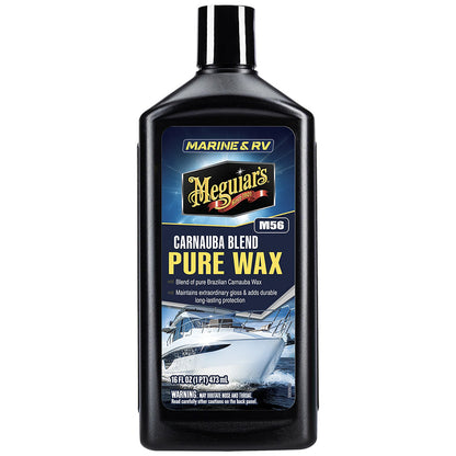 Meguiars 56 BoatRV Pure Wax  16oz M5616