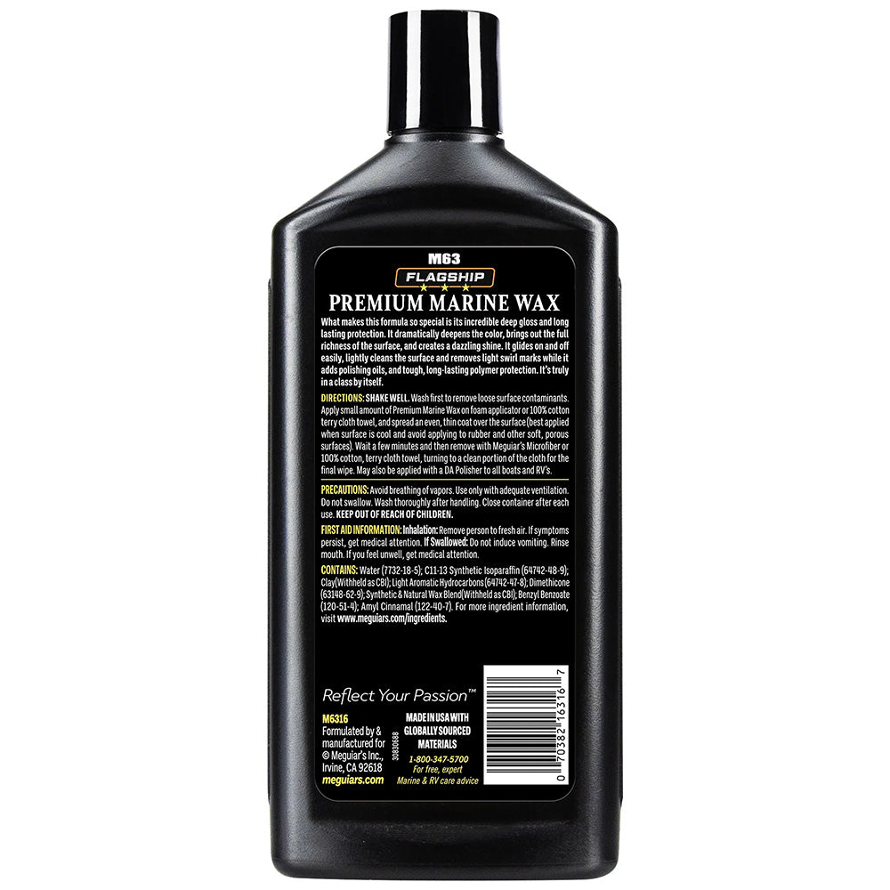 Meguiars Flagship Premium Marine Wax  16oz M6316