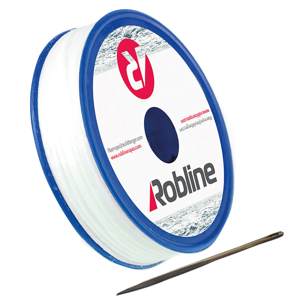 Robline Waxed Whipping Twine Kit  08mm x 40M  White TYKITW