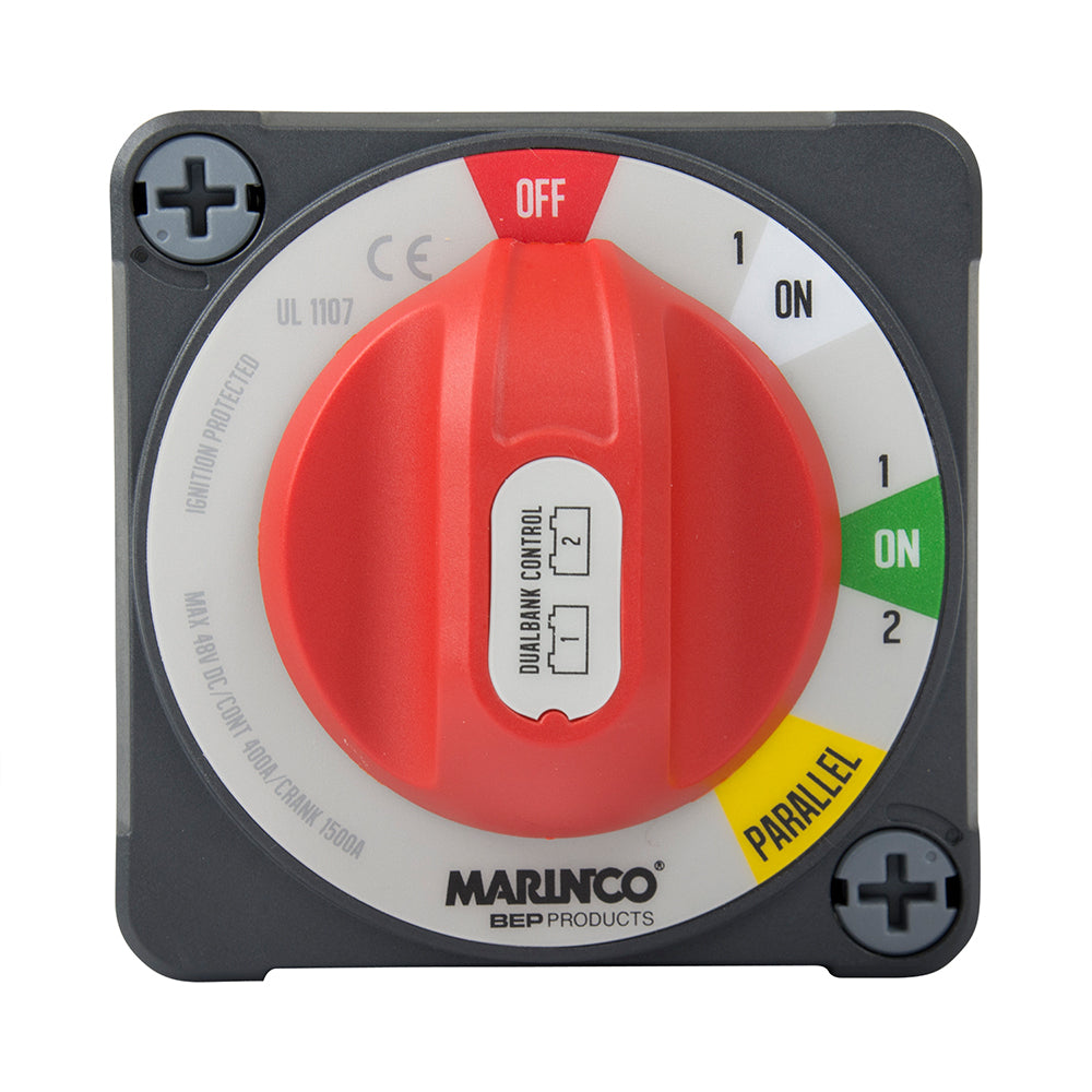 BEP Pro Installer 400a EZMount Dual Bank Control Battery Switch  MC10 772DBCEZ