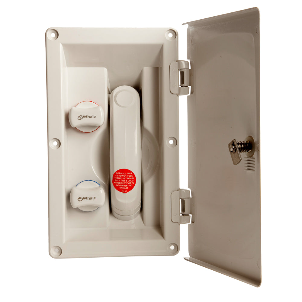 Whale Swim N Rinse Transom Shower Hot  Cold Mixer wCover RT2658