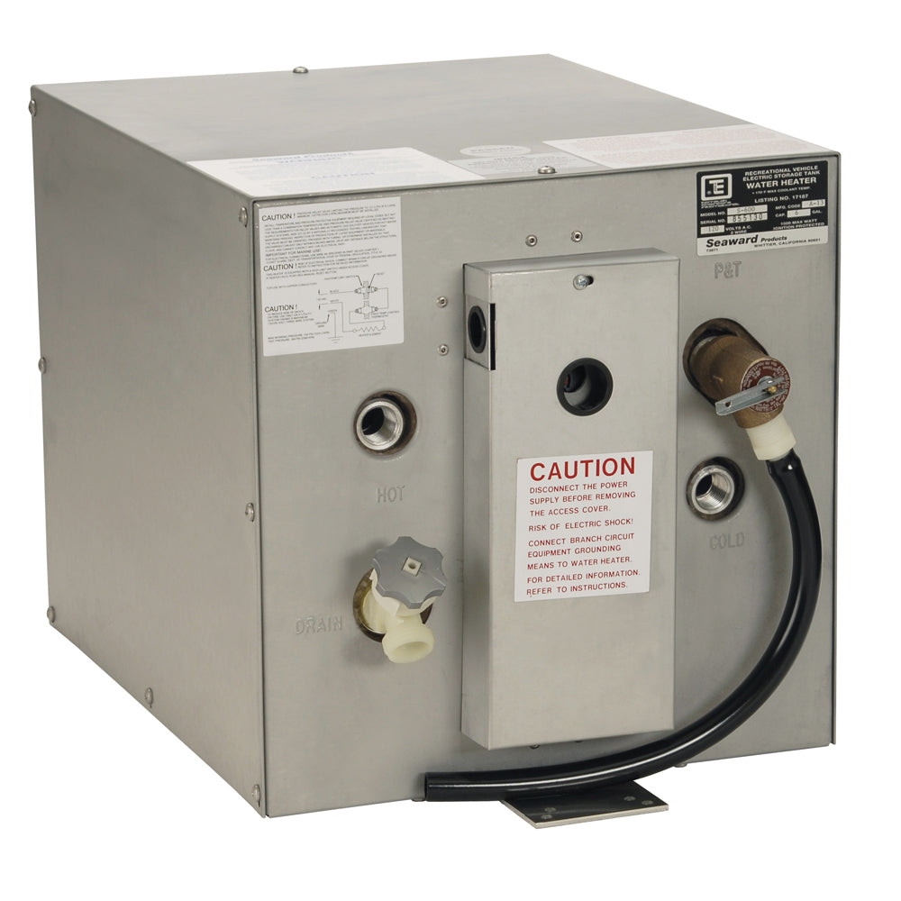 Whale Seaward 6 Gallon Hot Water Heater wRear Heat Exchanger  120V  1500W S600