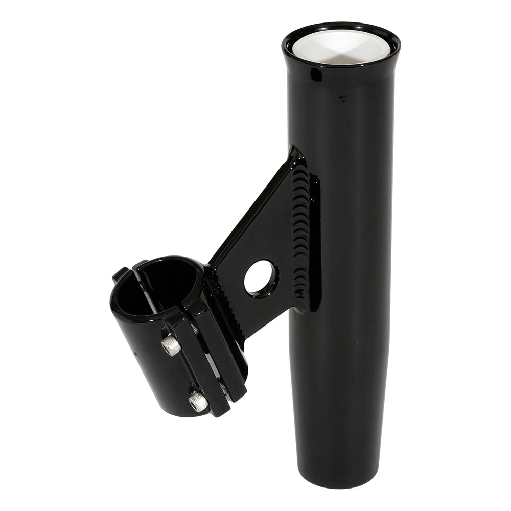 Lees ClampOn Rod Holder  Black Aluminum  Vertical Mount  Fits 1660 OD Pipe RA5003BK