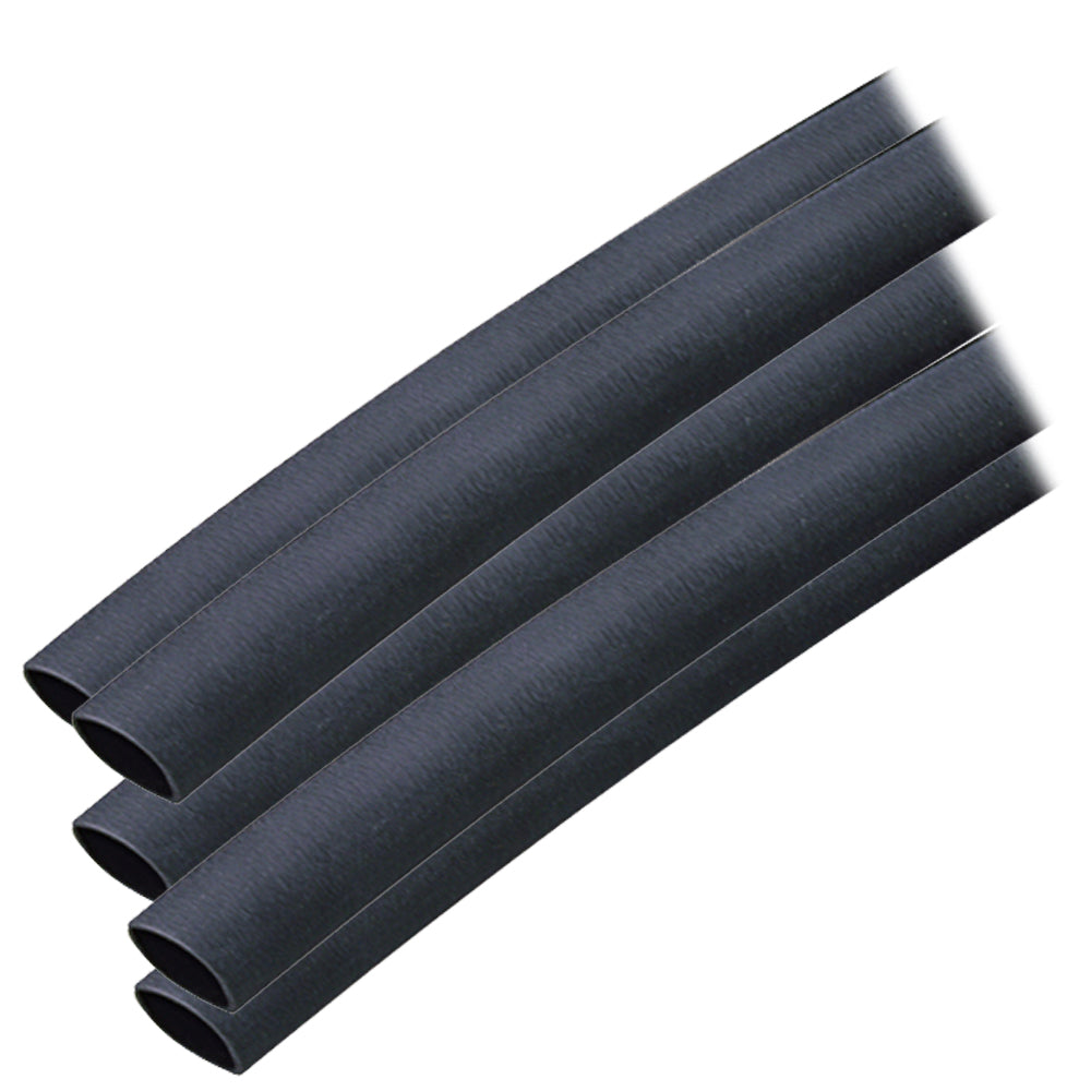 Ancor Adhesive Lined Heat Shrink Tubing ALT  38 x 6  5Pack  Black 304106