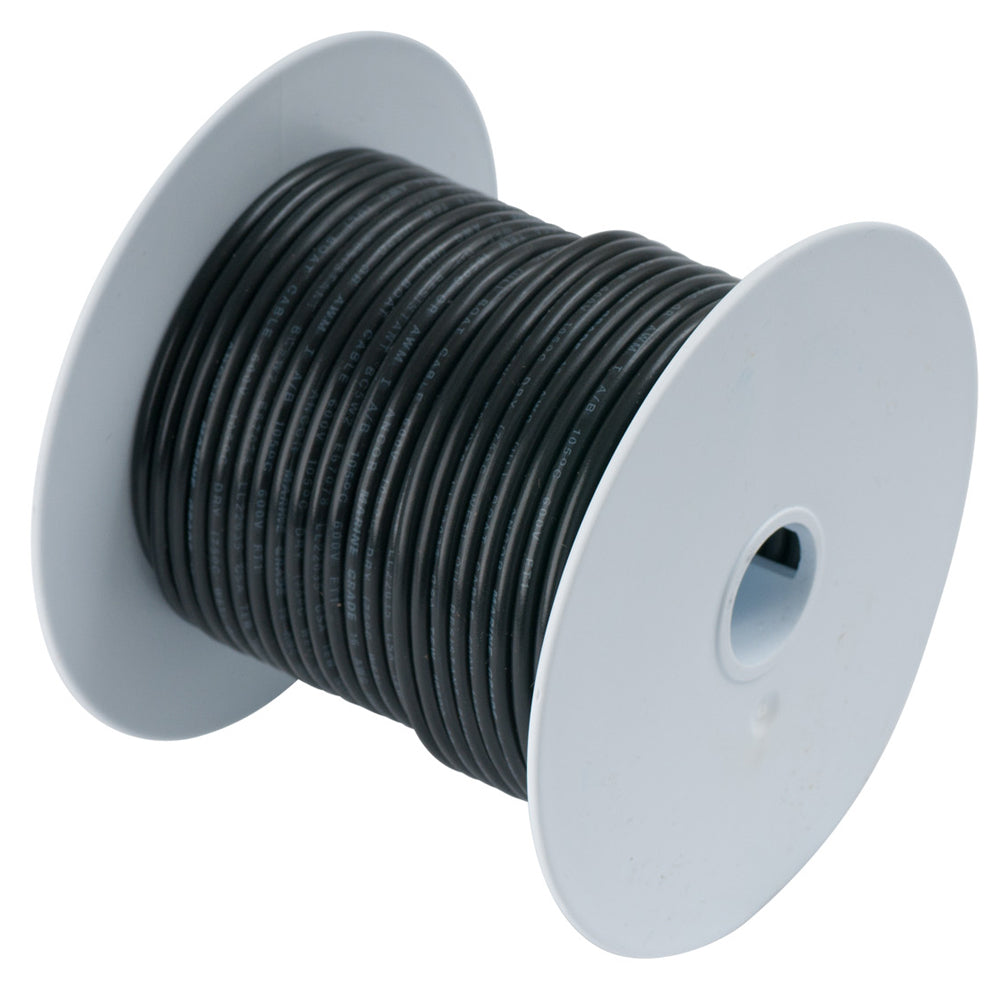 Ancor Black 18 AWG Tinned Copper Wire  250 100025