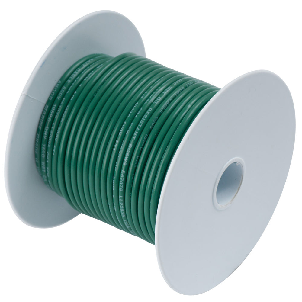 Ancor Green 16 AWG Tinned Copper Wire  100 102310