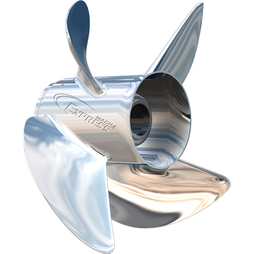 Turning Point Express Mach4  Right Hand  Stainless Steel Propeller  EX1EX213214  4Blade  13 x 21 Pitch 31432130