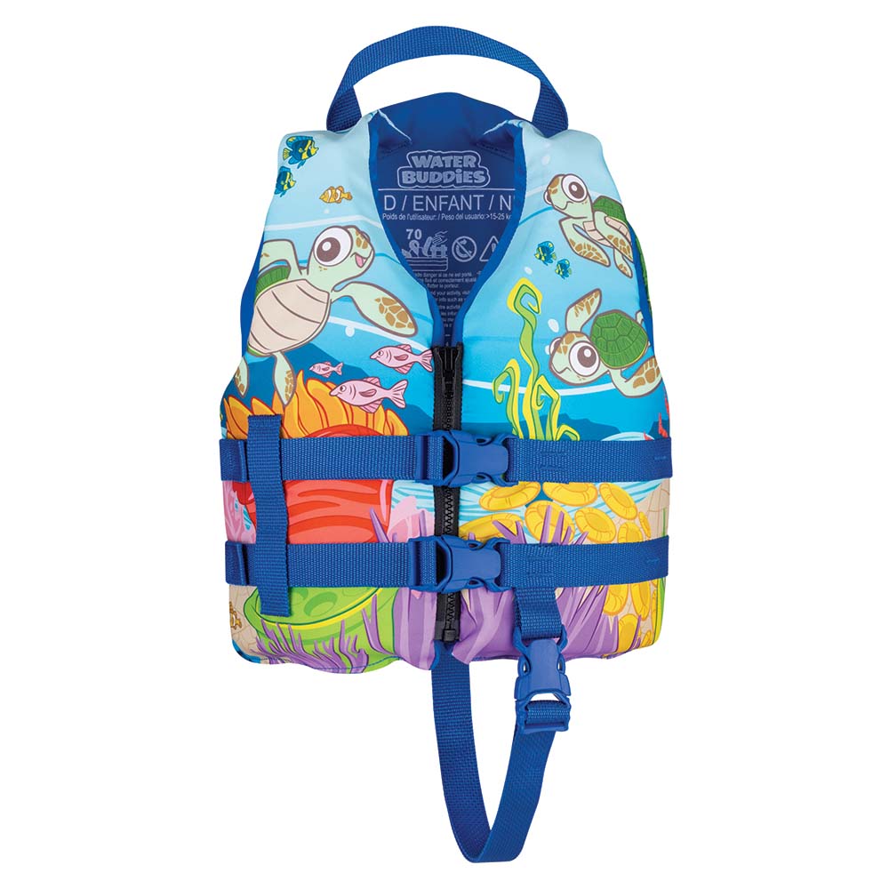 Full Throttle Water Buddies Vest  Child 3050lbs  Turtle 10430050000117