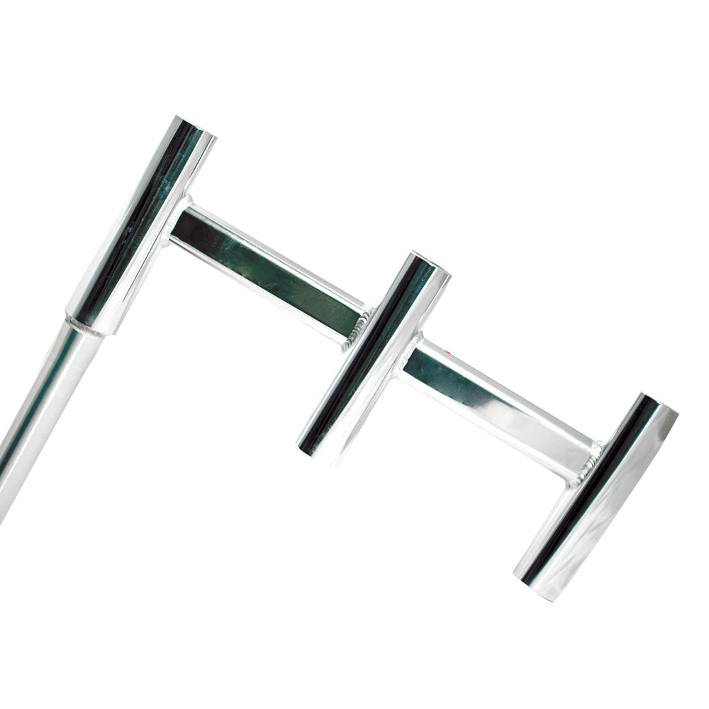 Tigress Offset Triple Aluminum Rod Holder  Straight Butt 881491