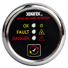FireboyXintex Gasoline Fume Detector  Chrome Bezel  1224V  G1CR
