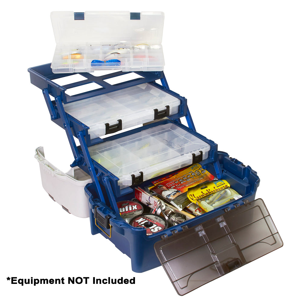 Plano Hybrid Hip 3Stowaway Tackle Box 3700  Blue 723700