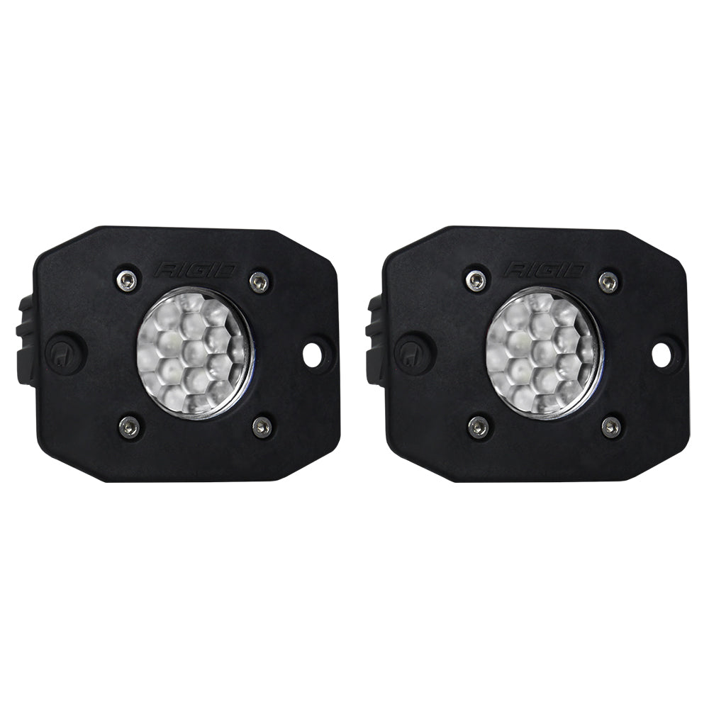 RIGID Industries Ignite Flush Mount Flood  Black 20641