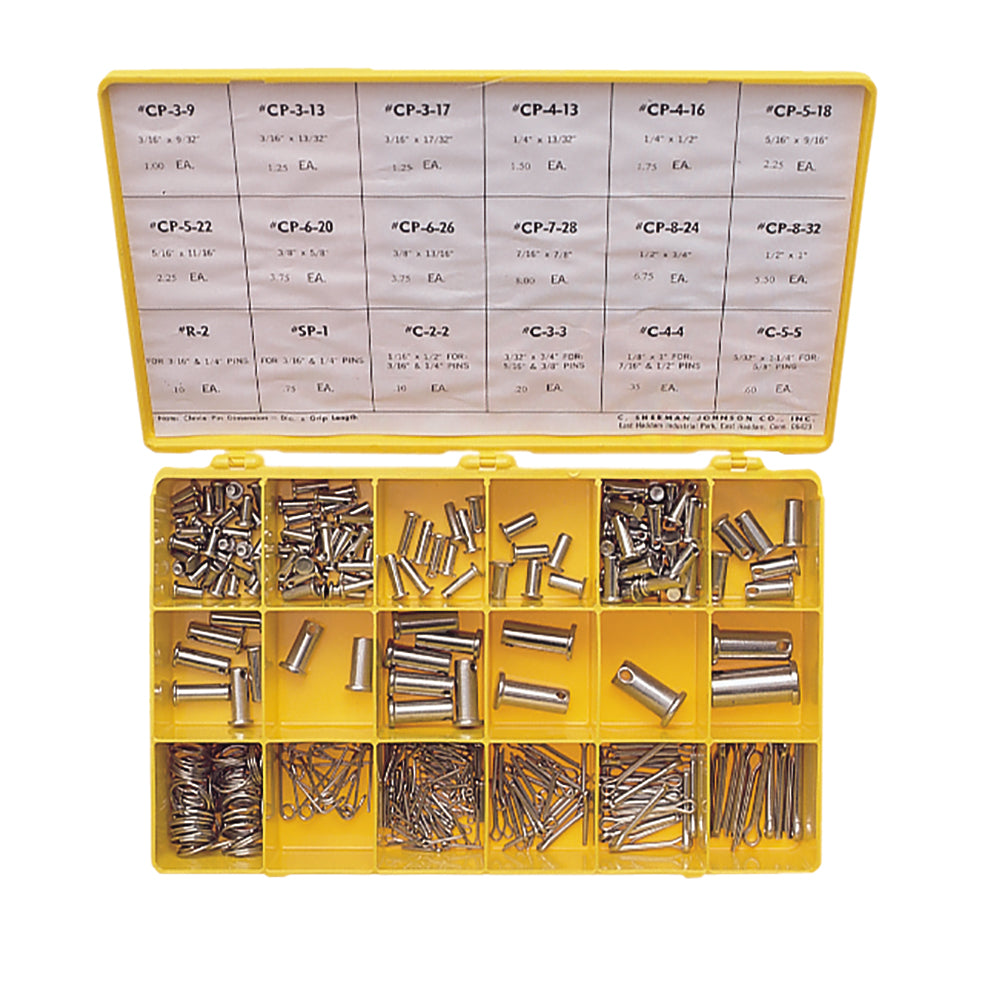C Sherman Johnson Cotter Ring  Clevis Pin Parts Kit 37503