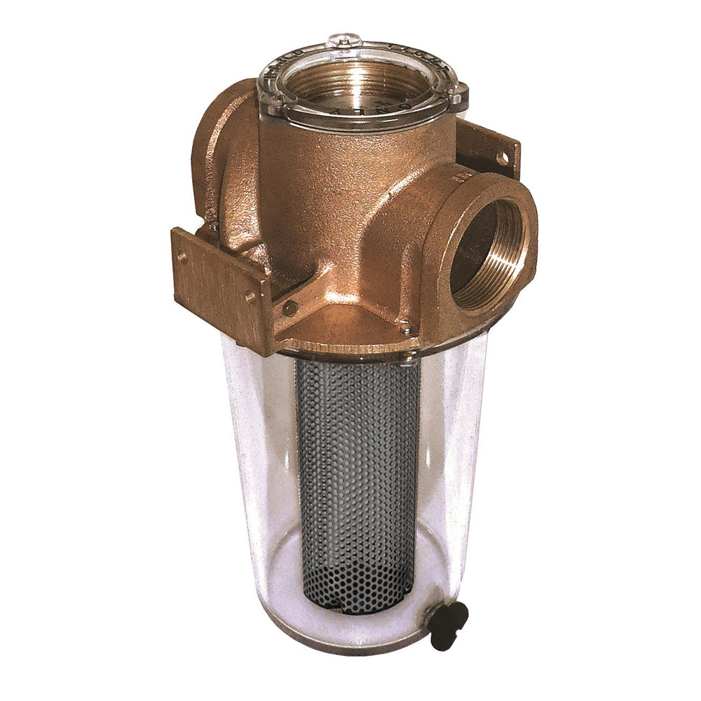 GROCO ARG1250 Series 114 Raw Water Strainer wMonel Basket ARG1250