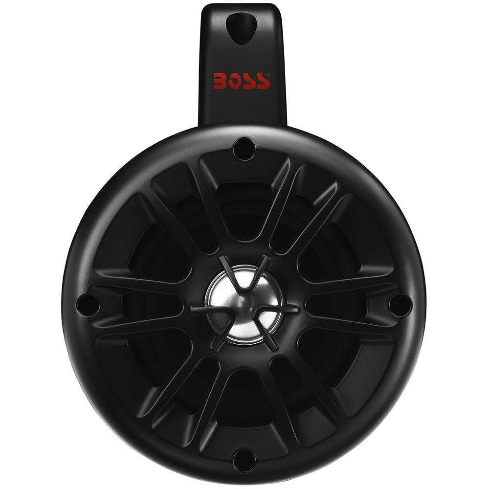 Boss Audio 4 BM40AMPBT Amplified Waketower Speakers  Matte Black  500W BM40AMPBT