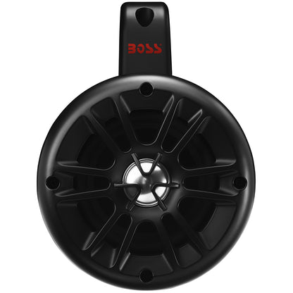 Boss Audio 4 BM40AMPBT Amplified Waketower Speakers  Matte Black  500W BM40AMPBT