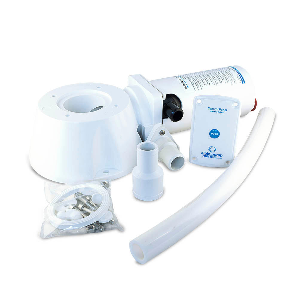 Albin Group Marine Standard Electric Toilet Conversion Kit  12V 0766019
