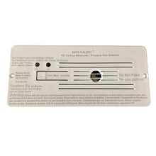 SafeTAlert Combo Carbon Monoxide Propane Alarms Flush Mount  White 35742WHT