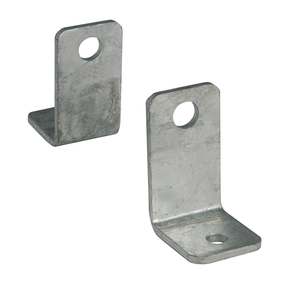 CE Smith Side Angle L Bracket  Pair  Galvanized 10211G