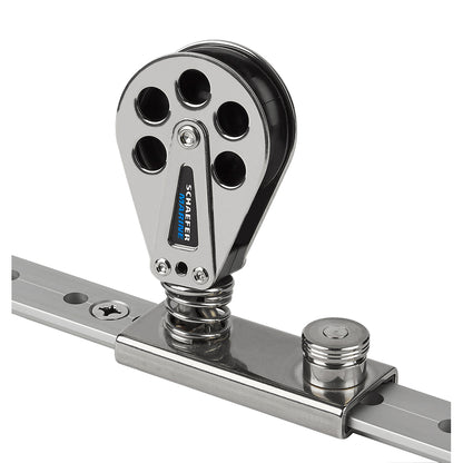 Schaefer Spring LoadedLined SlideStainless Steel f114 TTrack 70592