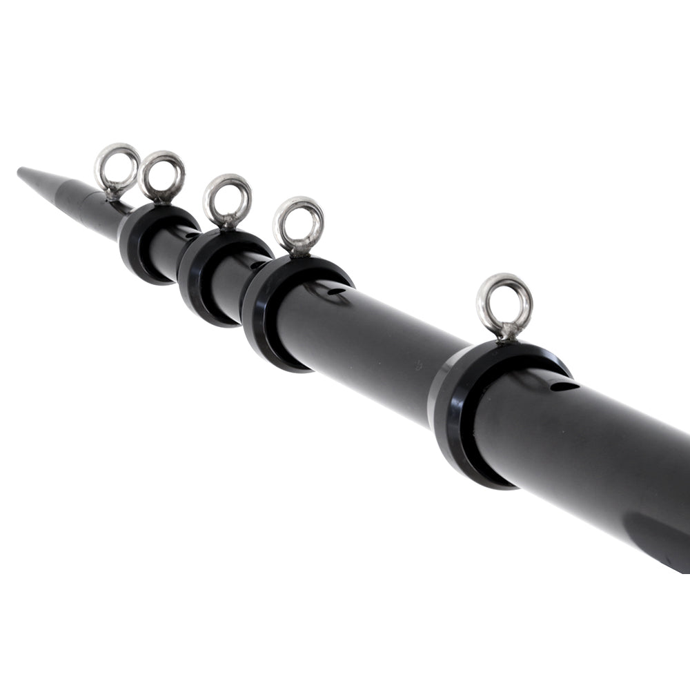 Tigress XD Telescoping Aluminum Outrigger Poles  15  118 OD Black 889231