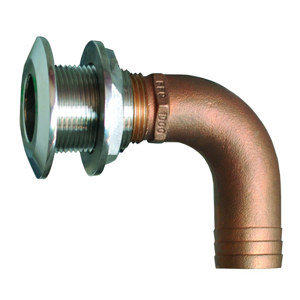 GROCO 112 90 Degree Hose ThruHull Fitting HTHC1500S