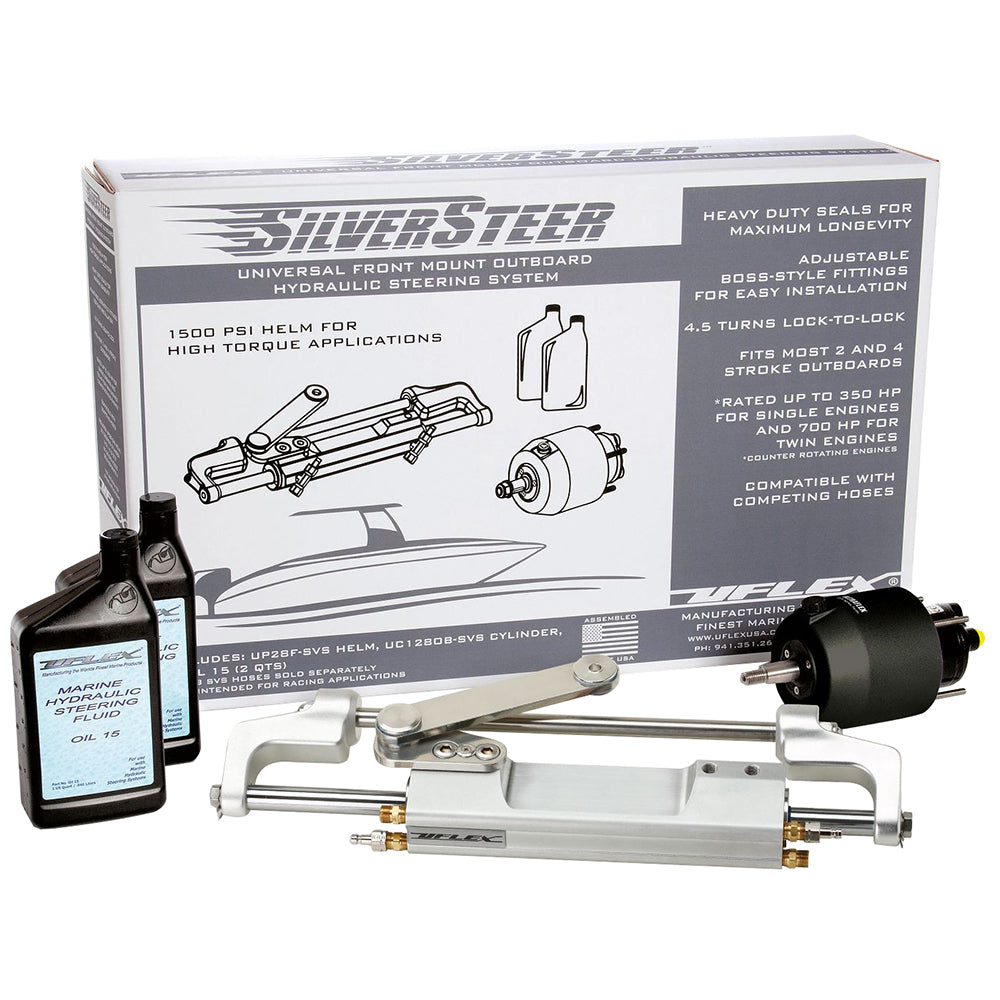 Uflex SilverSteer Outboard Hydraulic Tilt Steering System  UC130 V2 SILVERSTEERXP2T