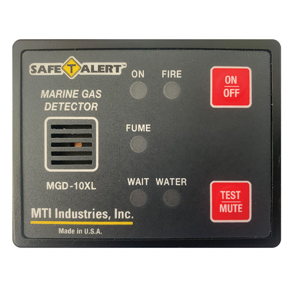 SafeTAlert Gas Vapor Alarm Fume Fire Bilge Water  Black Surface Mount MGD10XL