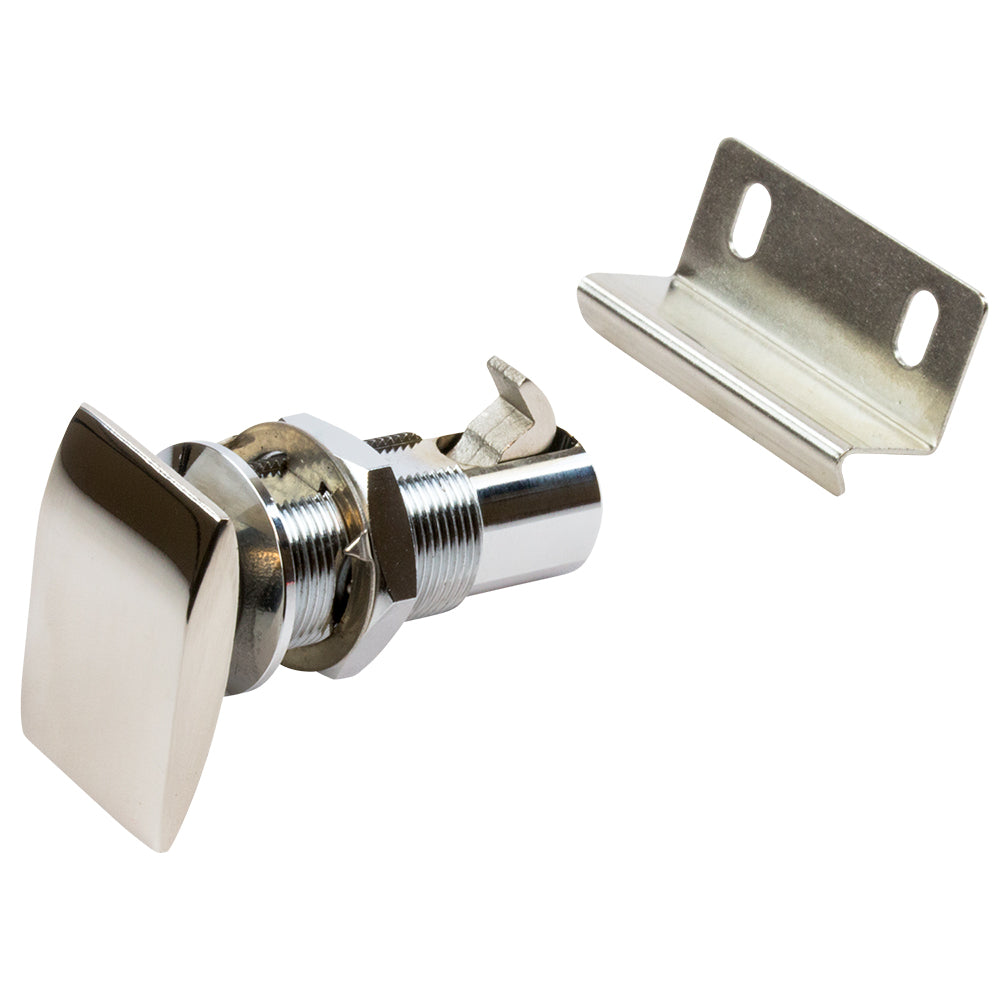 SeaDog Push Button Cabinet Latch  Rectangular 2254201