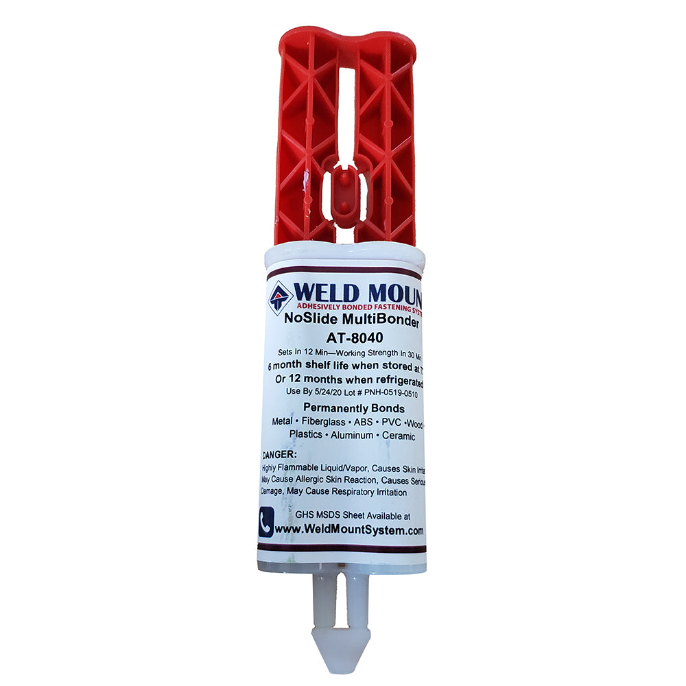 Weld Mount 8040 Acrylic Adhesive wPlunger 804030