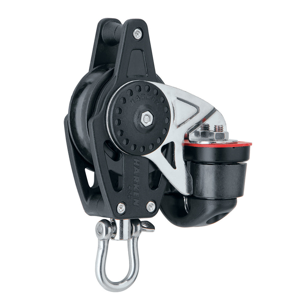 Harken 40mm Carbo Air Block wCam Cleat  Becket 2646