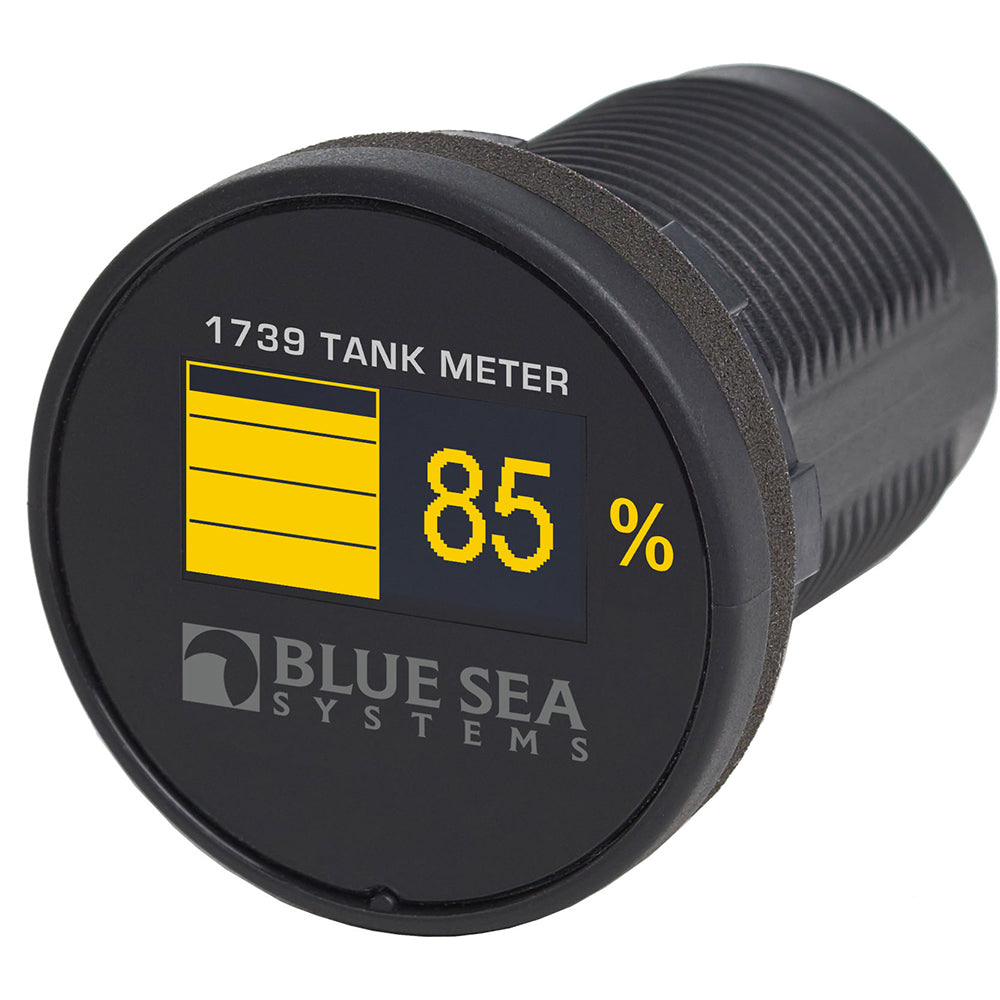 Blue Sea 1739 Mini OLED Tank Meter  Yellow 1739