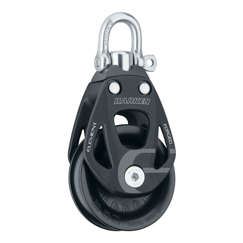 Harken 60mm Single Aluminum Element Block wSwivel 6260