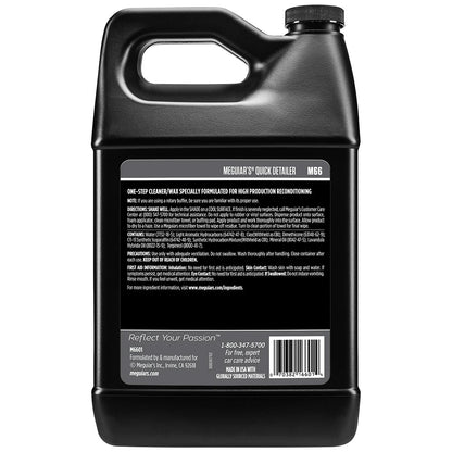 Meguiars Mirror Glaze Quick Detailer  1 Gallon M6601