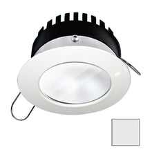 i2Systems Apeiron PRO A506  6W Spring Mount Light  Round  Cool White  White Finish A50631AAG
