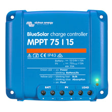 Victron BlueSolar MPPT Charge Controller  75V  15AMP SCC010015050R