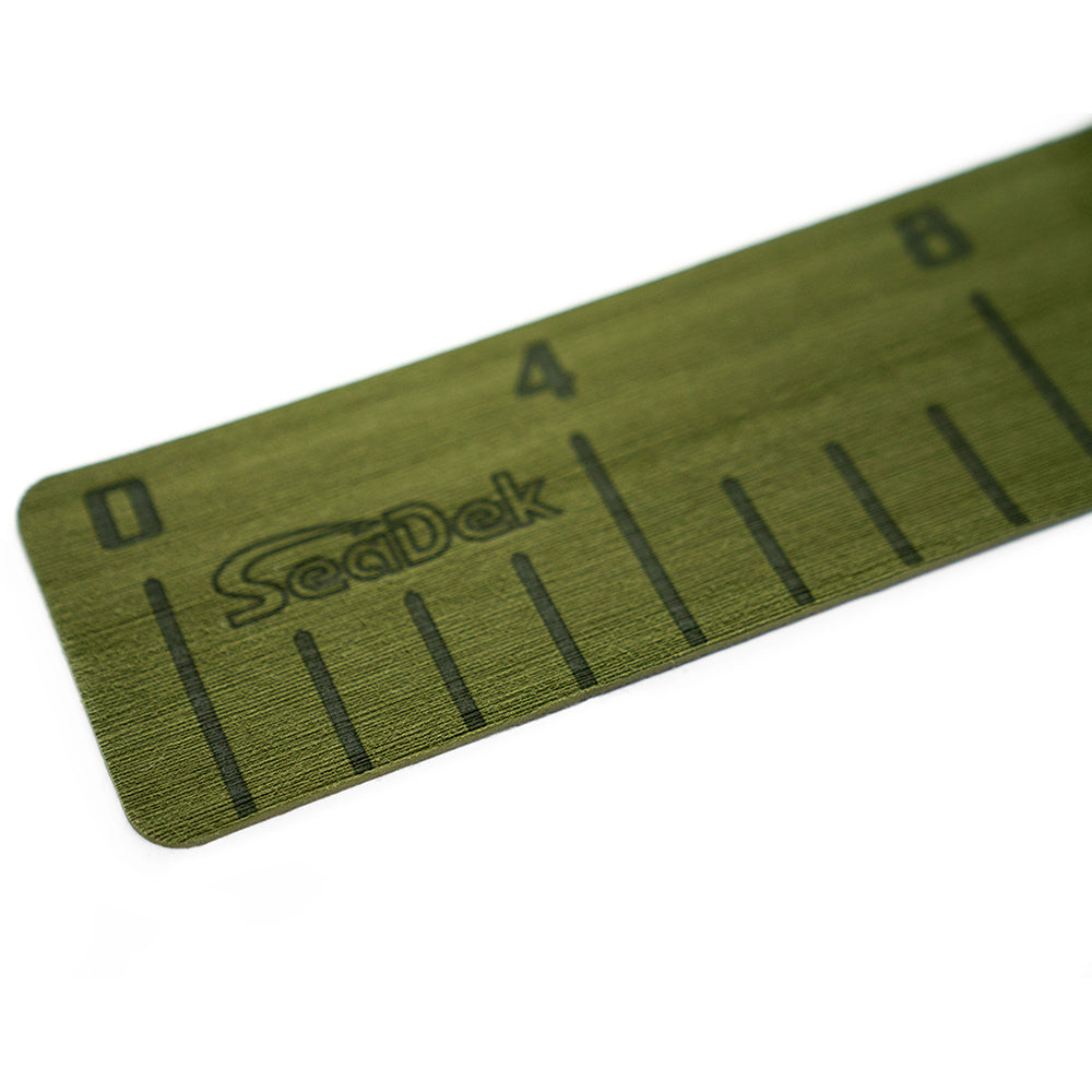 SeaDek 36 Fish Ruler  Olive Green wSeaDek Logo 2213580050