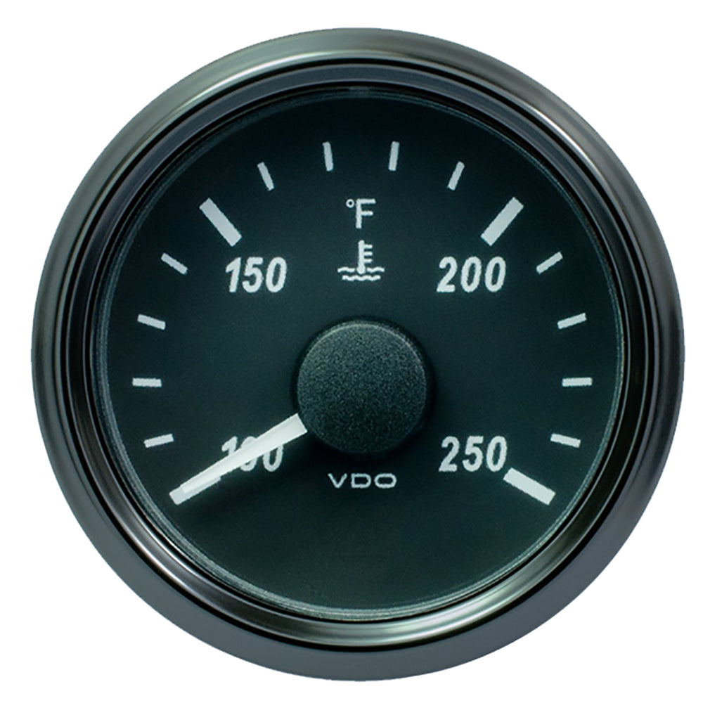 VDO SingleViu 52mm 2116 Water Temp Gauge  250 F  29122 OHM A2C3833350030