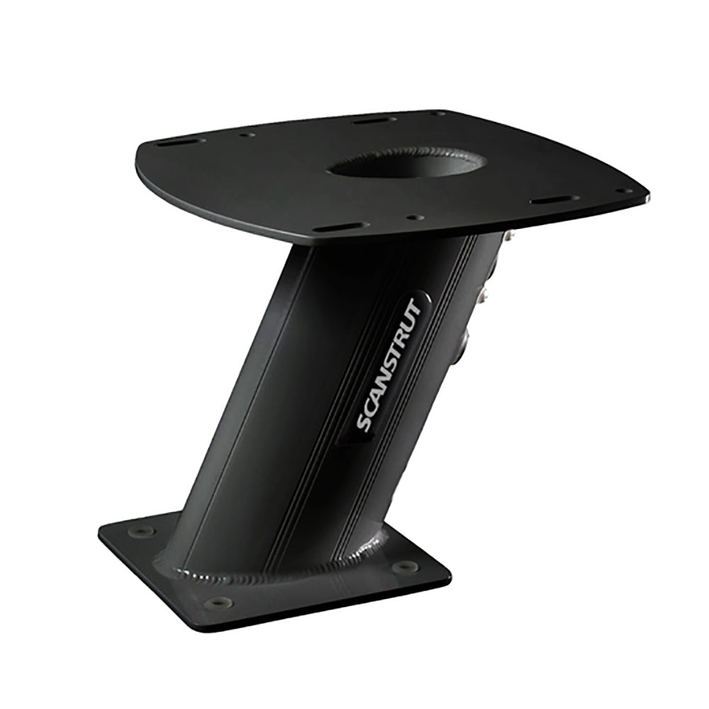 Scanstrut APT25001B  Aluminum PowerTower Radar Mount  10 Aft Leaning  Black APT25001BLK