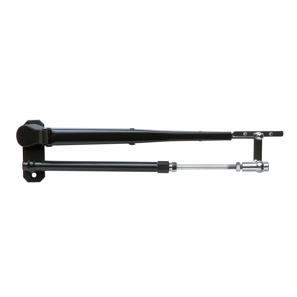 Marinco Wiper Arm Deluxe Black Stainless Steel Pantographic  1217 Adjustable 33032A
