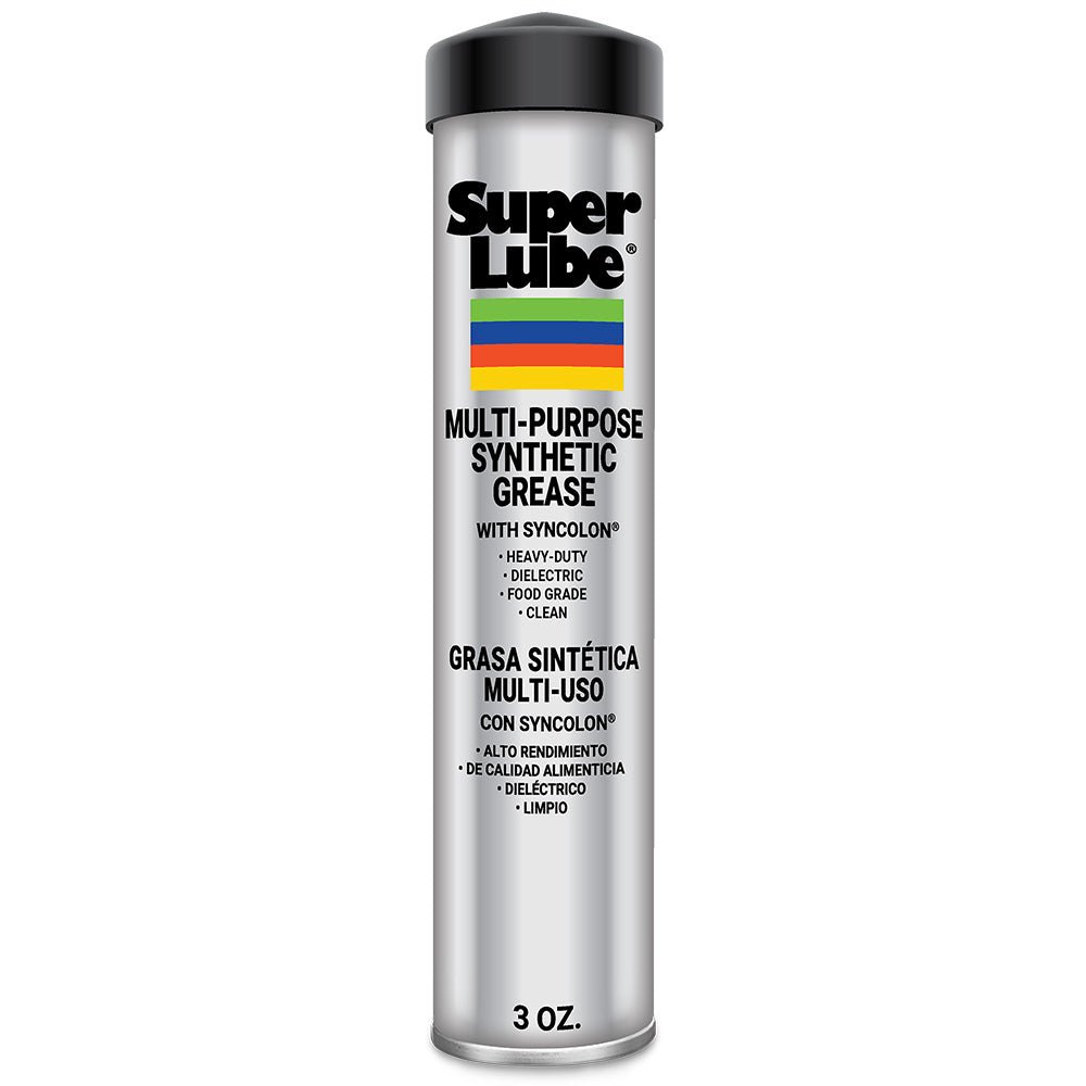 Super Lube MultiPurpose Synthetic Grease wSyncolon  3oz Cartridge 21036