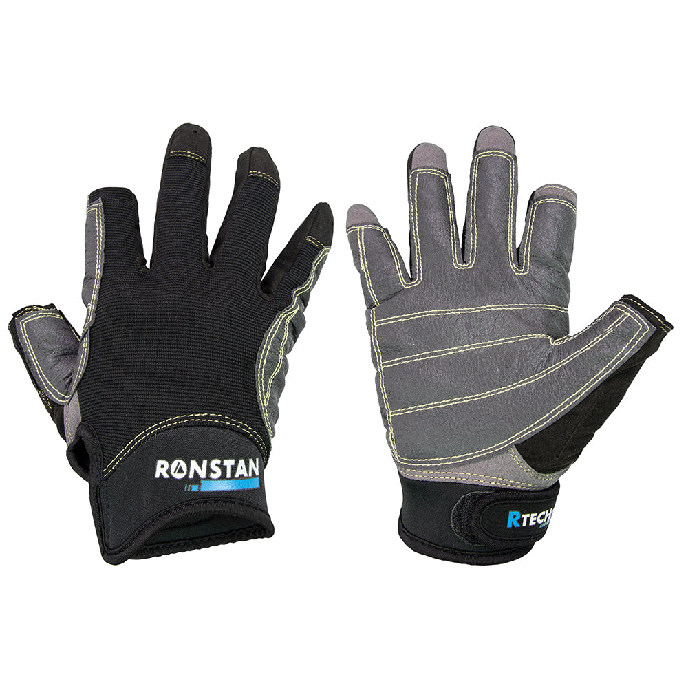 Ronstan Sticky Race Gloves  3Finger  Black  XXL CL740XXL