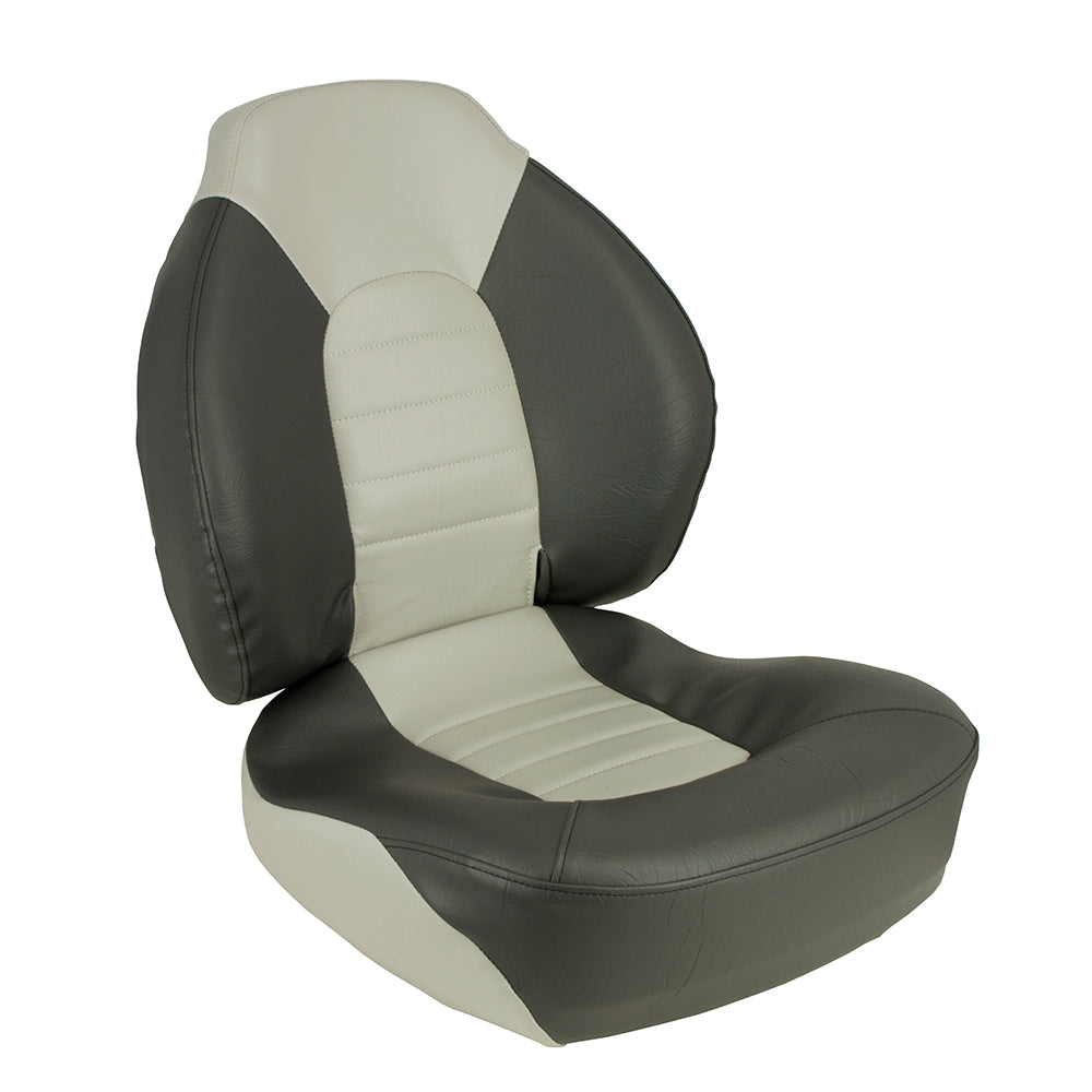 Springfield Fish Pro Mid Back Folding Seat  CharcoalGrey 1041733