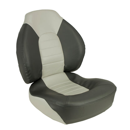 Springfield Fish Pro Mid Back Folding Seat  CharcoalGrey 1041733