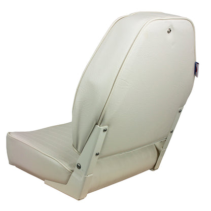 Springfield High Back Folding Seat  White 1040649