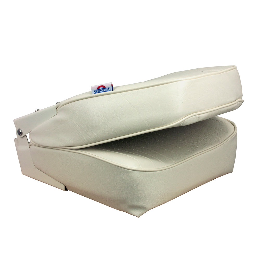 Springfield High Back Folding Seat  White 1040649
