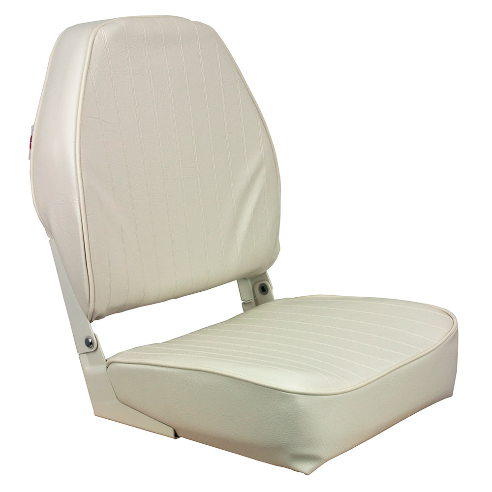 Springfield High Back Folding Seat  White 1040649