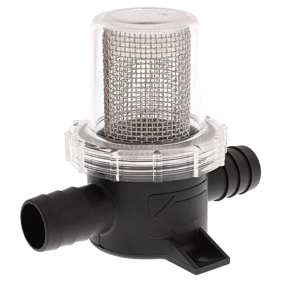 Jabsco Pumpgard InLine Strainer 34 Hose  40 Mesh 362000000